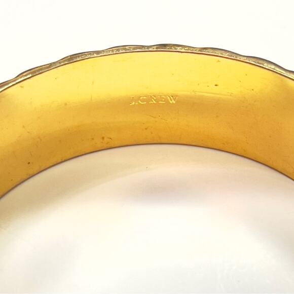 J. Crew Gold Bangle Bracelet - Picture 3 of 6